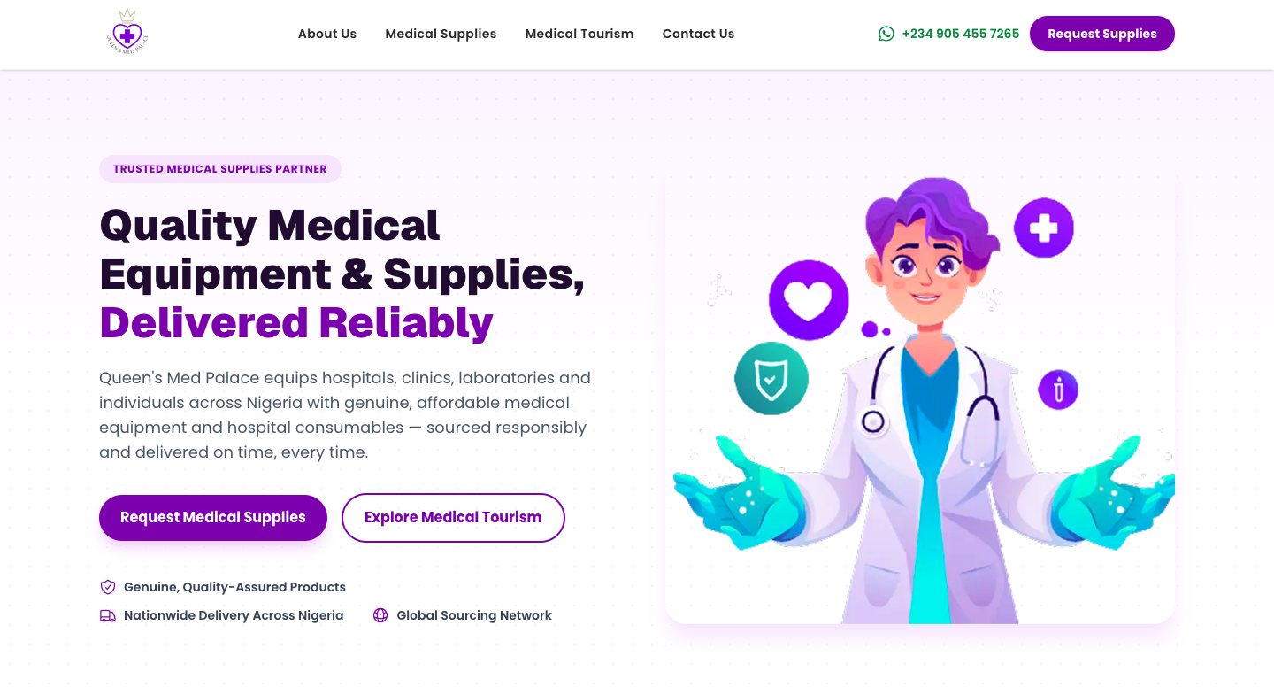 Queen's Med Palace case study — image 1 of 3